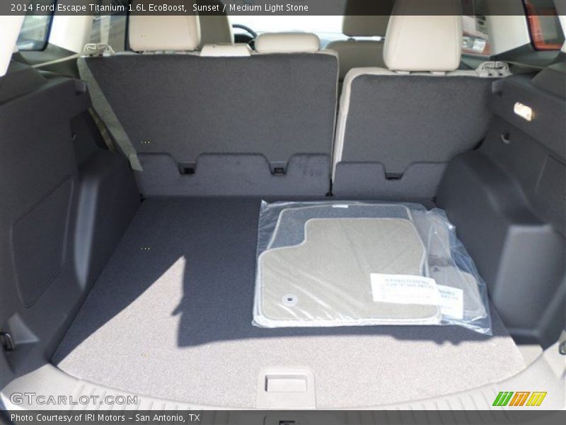 Sunset / Medium Light Stone 2014 Ford Escape Titanium 1.6L EcoBoost