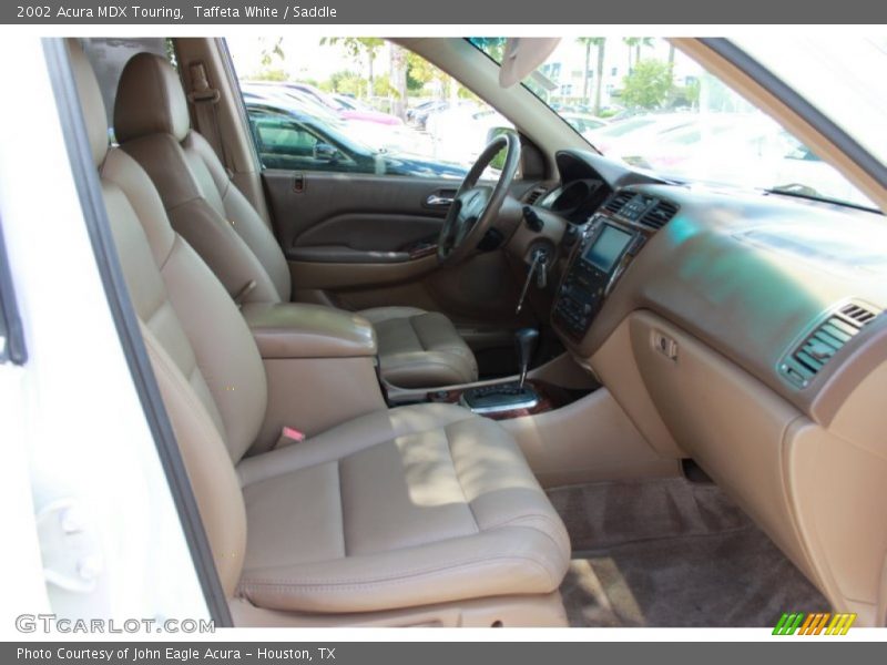 Taffeta White / Saddle 2002 Acura MDX Touring