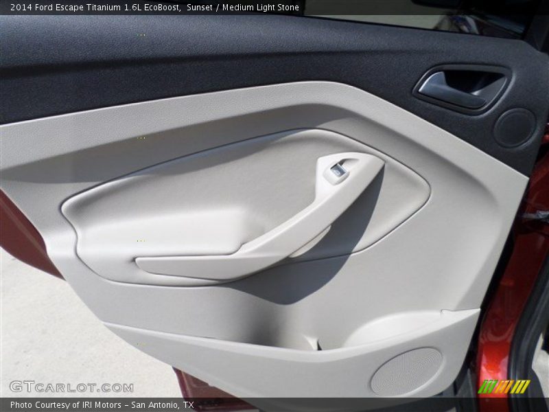 Sunset / Medium Light Stone 2014 Ford Escape Titanium 1.6L EcoBoost