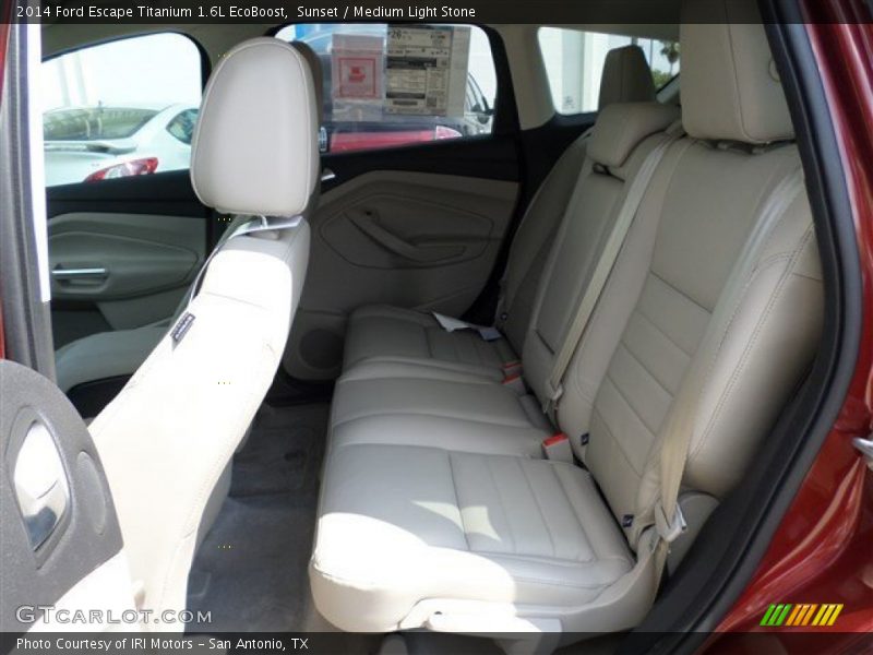 Sunset / Medium Light Stone 2014 Ford Escape Titanium 1.6L EcoBoost