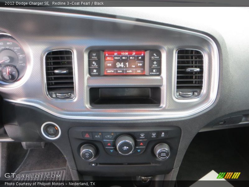 Redline 3-Coat Pearl / Black 2012 Dodge Charger SE