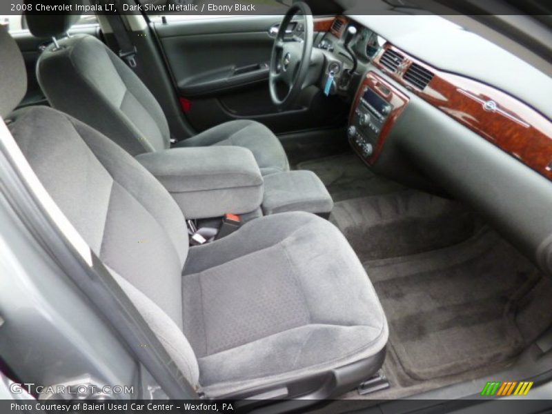 Dark Silver Metallic / Ebony Black 2008 Chevrolet Impala LT