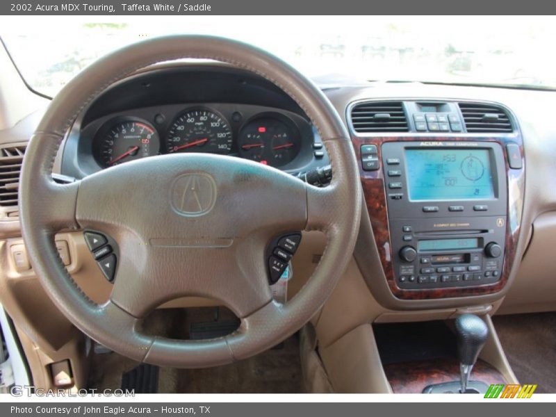 Taffeta White / Saddle 2002 Acura MDX Touring