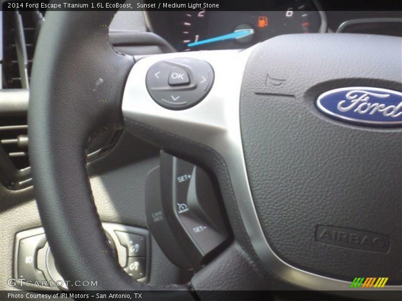 Sunset / Medium Light Stone 2014 Ford Escape Titanium 1.6L EcoBoost