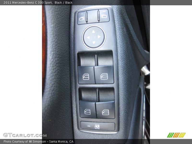 Black / Black 2011 Mercedes-Benz C 300 Sport