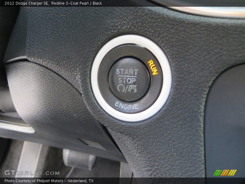 Redline 3-Coat Pearl / Black 2012 Dodge Charger SE