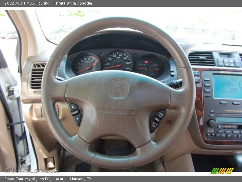 Taffeta White / Saddle 2002 Acura MDX Touring