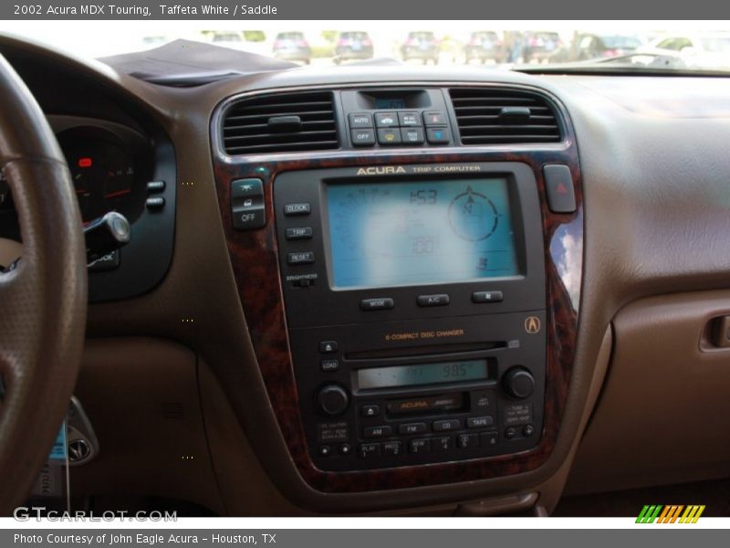 Taffeta White / Saddle 2002 Acura MDX Touring