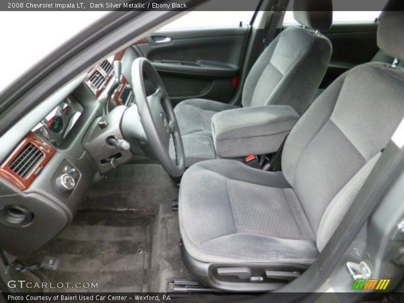 Dark Silver Metallic / Ebony Black 2008 Chevrolet Impala LT