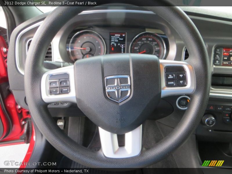 Redline 3-Coat Pearl / Black 2012 Dodge Charger SE