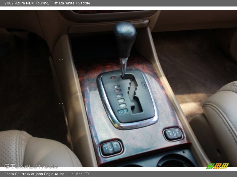 Taffeta White / Saddle 2002 Acura MDX Touring