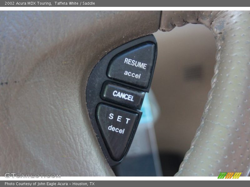 Taffeta White / Saddle 2002 Acura MDX Touring