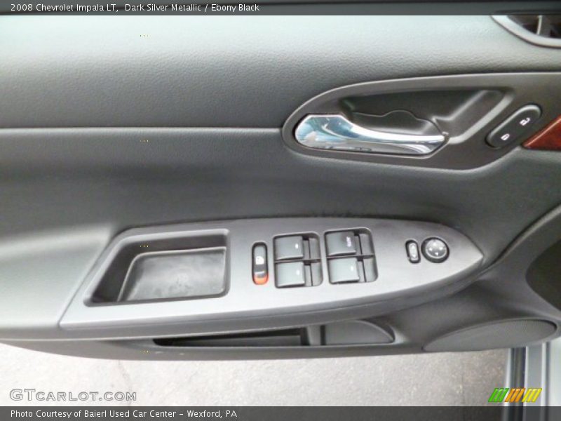Dark Silver Metallic / Ebony Black 2008 Chevrolet Impala LT
