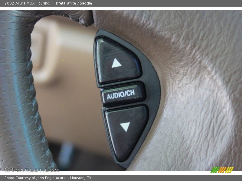 Taffeta White / Saddle 2002 Acura MDX Touring