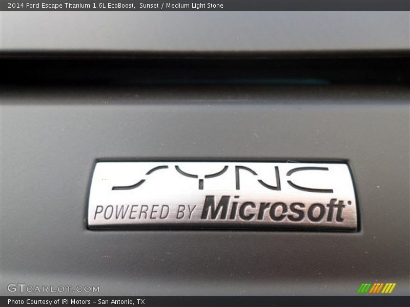 Sunset / Medium Light Stone 2014 Ford Escape Titanium 1.6L EcoBoost