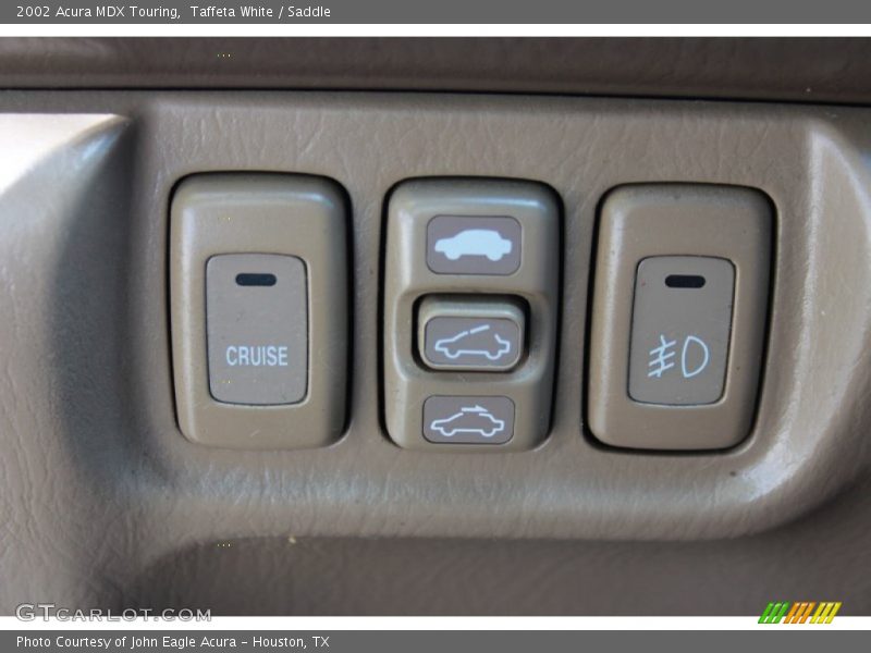 Taffeta White / Saddle 2002 Acura MDX Touring