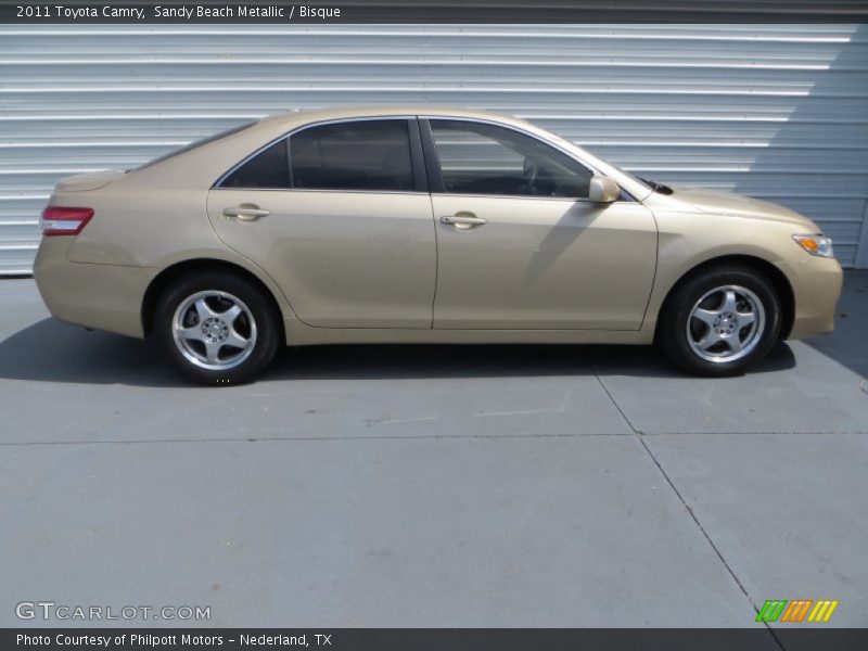 Sandy Beach Metallic / Bisque 2011 Toyota Camry