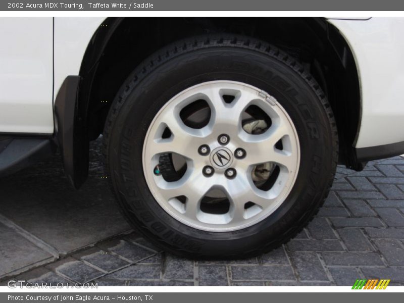 Taffeta White / Saddle 2002 Acura MDX Touring