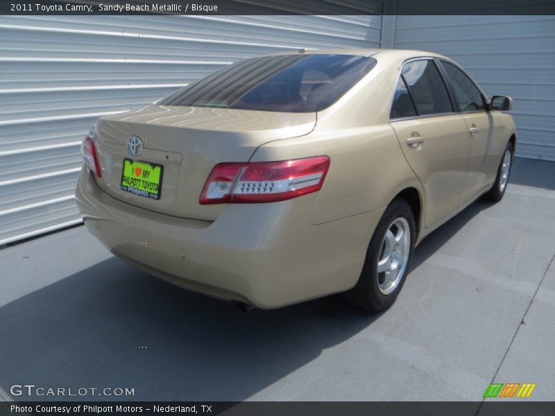 Sandy Beach Metallic / Bisque 2011 Toyota Camry