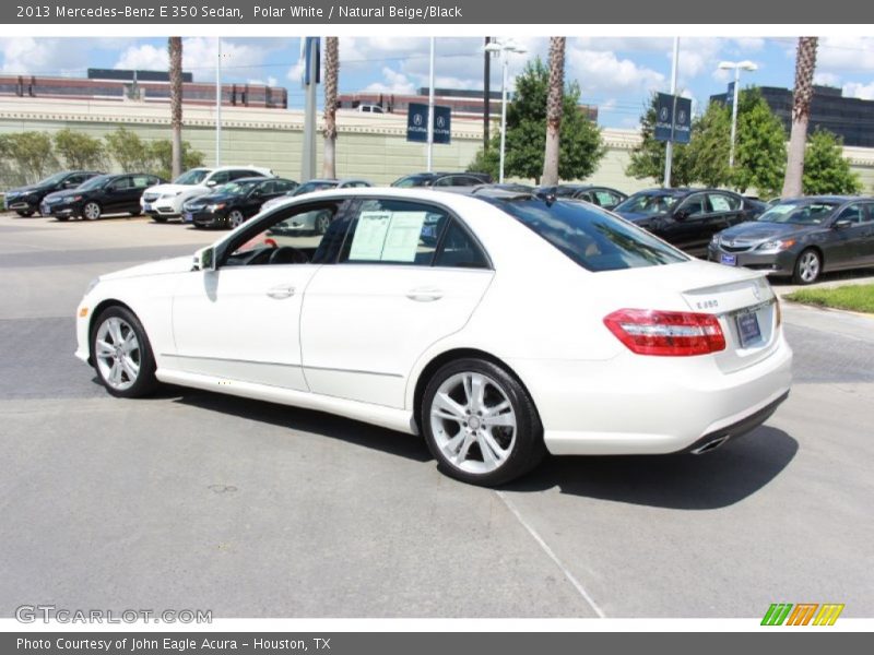 Polar White / Natural Beige/Black 2013 Mercedes-Benz E 350 Sedan
