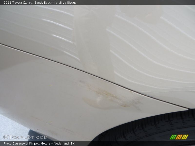 Sandy Beach Metallic / Bisque 2011 Toyota Camry