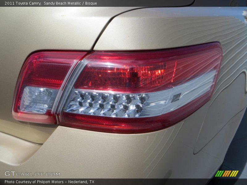 Sandy Beach Metallic / Bisque 2011 Toyota Camry