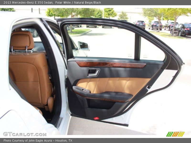 Polar White / Natural Beige/Black 2013 Mercedes-Benz E 350 Sedan