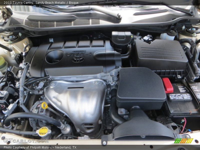 Sandy Beach Metallic / Bisque 2011 Toyota Camry