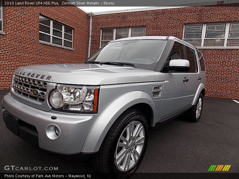 Zermatt Silver Metallic / Ebony 2010 Land Rover LR4 HSE Plus