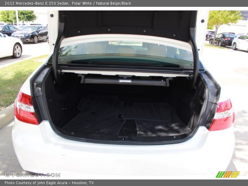 Polar White / Natural Beige/Black 2013 Mercedes-Benz E 350 Sedan