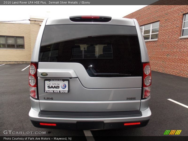 Zermatt Silver Metallic / Ebony 2010 Land Rover LR4 HSE Plus