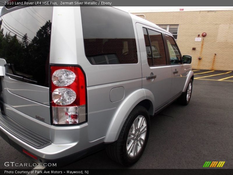 Zermatt Silver Metallic / Ebony 2010 Land Rover LR4 HSE Plus