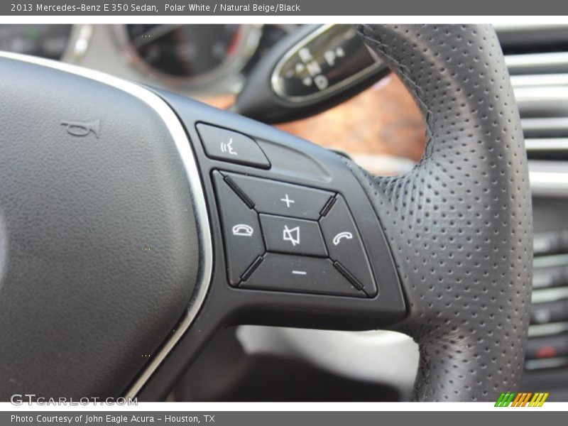 Polar White / Natural Beige/Black 2013 Mercedes-Benz E 350 Sedan
