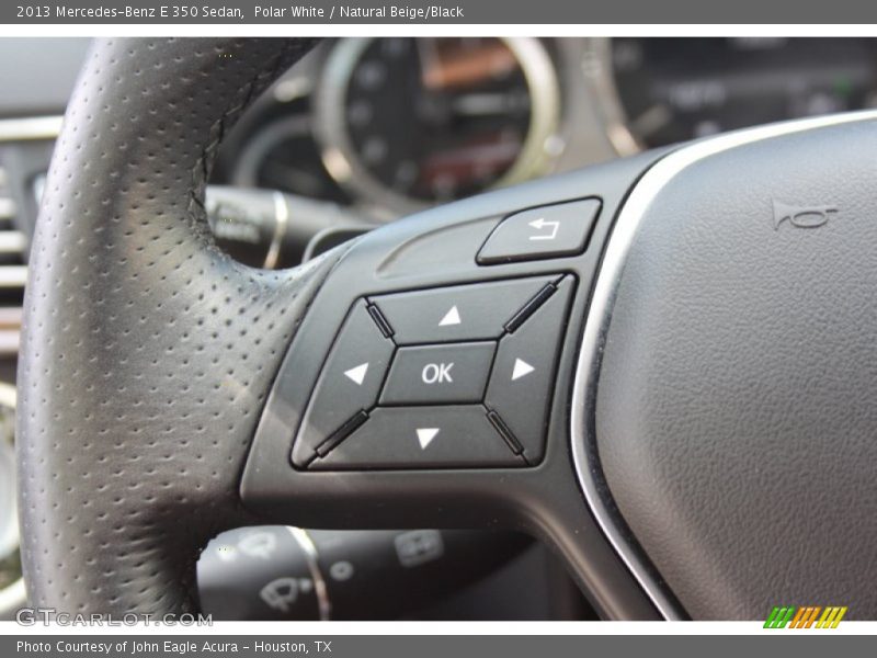 Polar White / Natural Beige/Black 2013 Mercedes-Benz E 350 Sedan