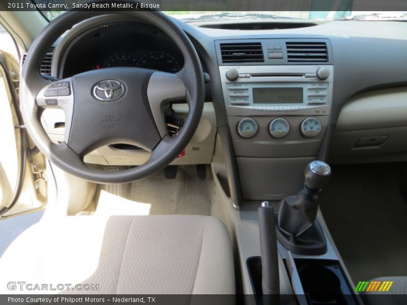 Sandy Beach Metallic / Bisque 2011 Toyota Camry