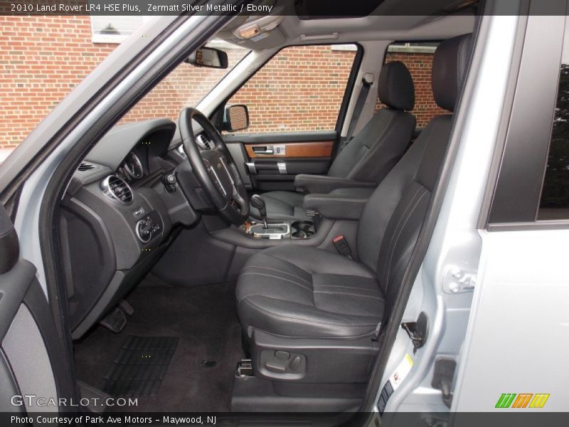 Zermatt Silver Metallic / Ebony 2010 Land Rover LR4 HSE Plus