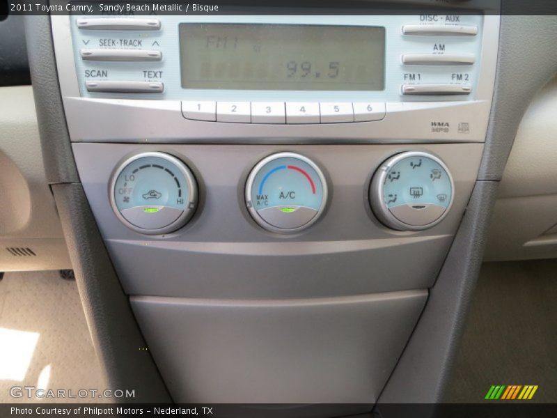 Sandy Beach Metallic / Bisque 2011 Toyota Camry