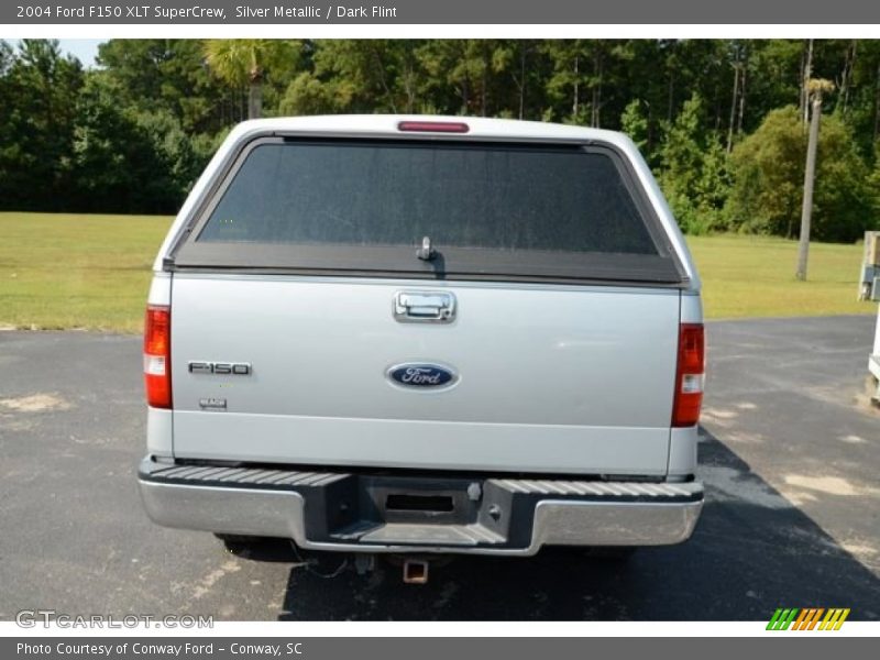 Silver Metallic / Dark Flint 2004 Ford F150 XLT SuperCrew