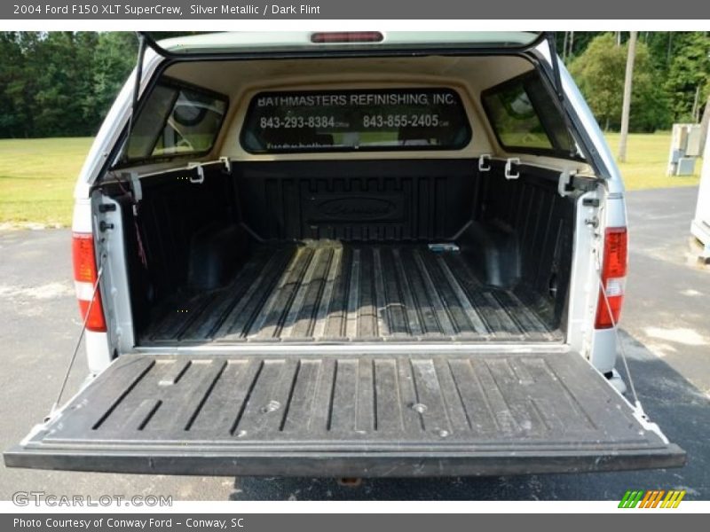 Silver Metallic / Dark Flint 2004 Ford F150 XLT SuperCrew