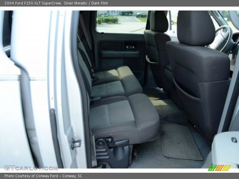 Silver Metallic / Dark Flint 2004 Ford F150 XLT SuperCrew