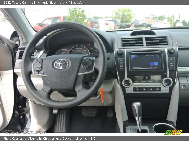 Attitude Black Metallic / Black/Ash 2012 Toyota Camry LE