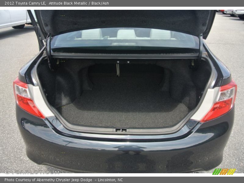Attitude Black Metallic / Black/Ash 2012 Toyota Camry LE