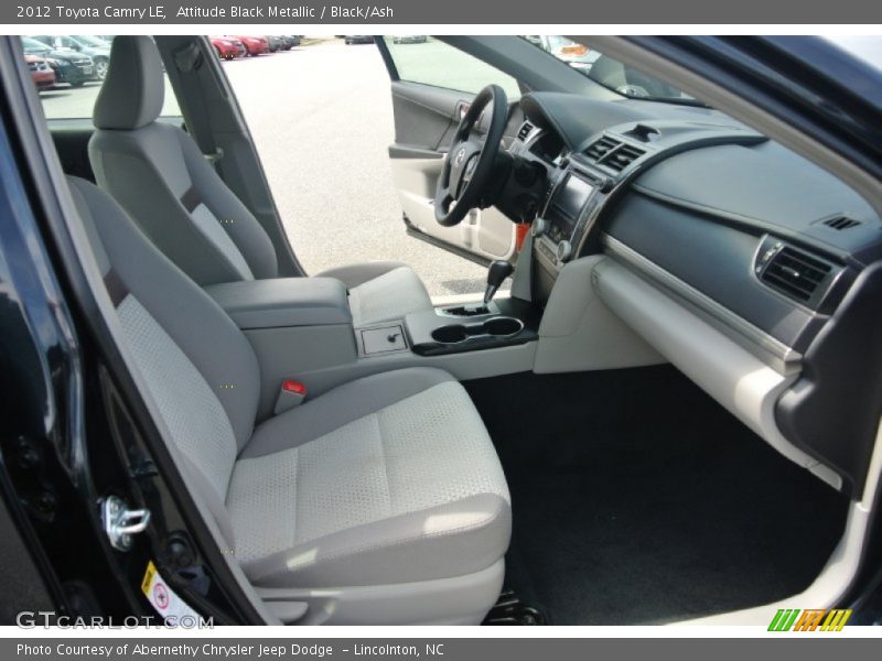 Attitude Black Metallic / Black/Ash 2012 Toyota Camry LE