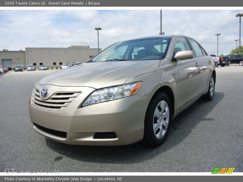 Desert Sand Metallic / Bisque 2009 Toyota Camry LE