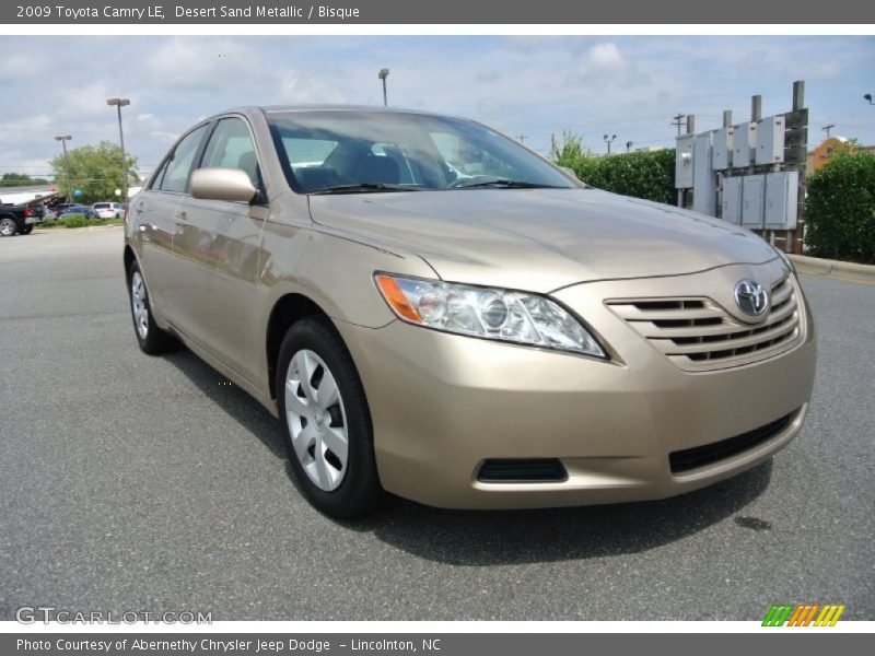 Desert Sand Metallic / Bisque 2009 Toyota Camry LE