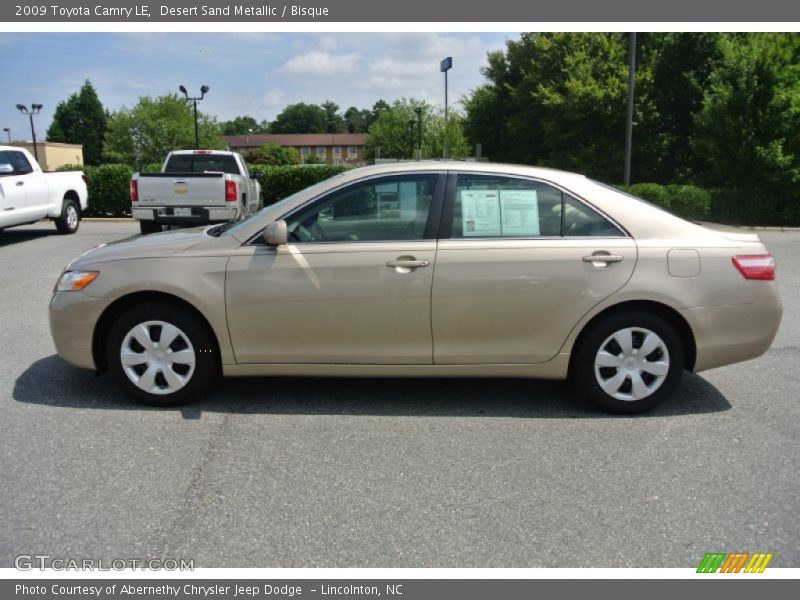 Desert Sand Metallic / Bisque 2009 Toyota Camry LE