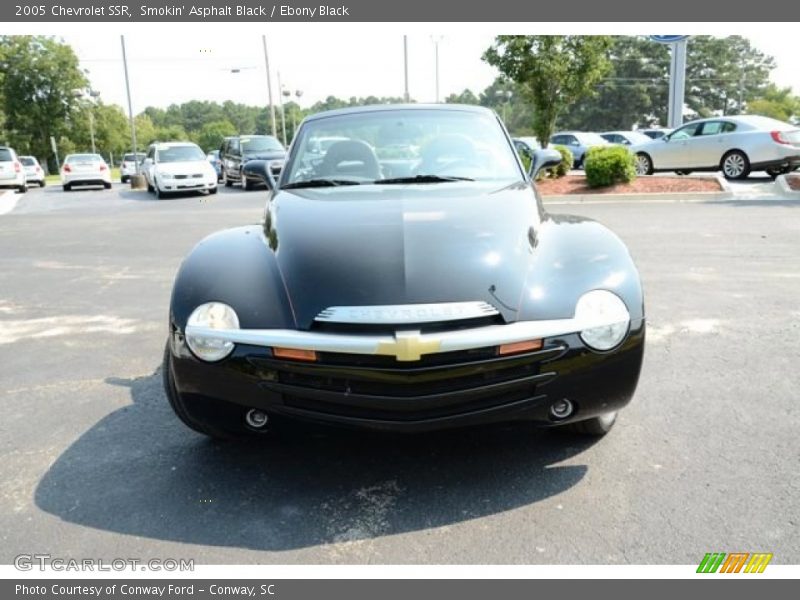 Smokin' Asphalt Black / Ebony Black 2005 Chevrolet SSR