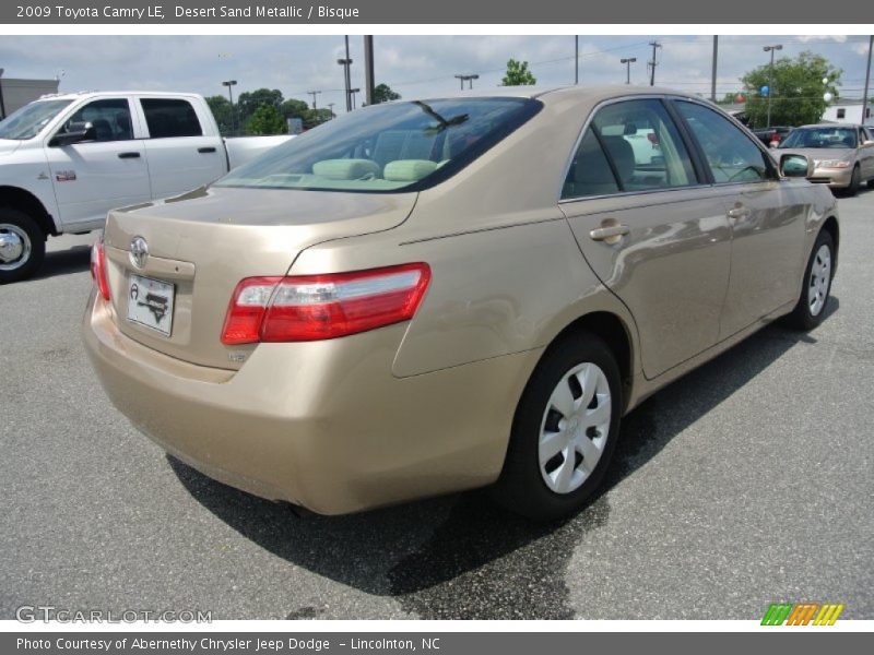 Desert Sand Metallic / Bisque 2009 Toyota Camry LE