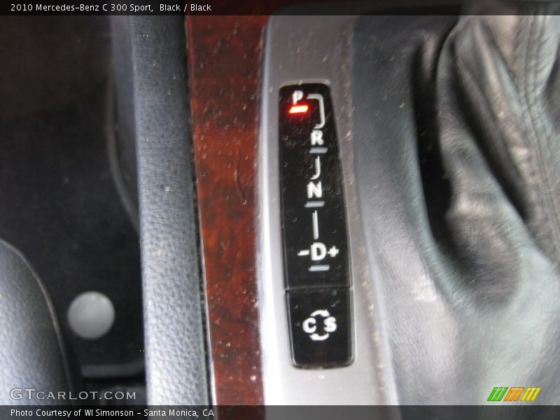 Black / Black 2010 Mercedes-Benz C 300 Sport