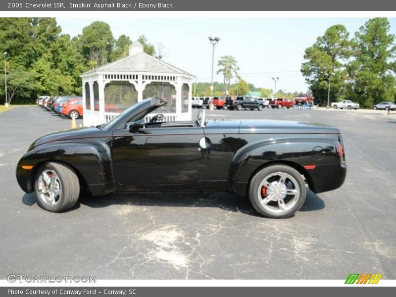 Smokin' Asphalt Black / Ebony Black 2005 Chevrolet SSR
